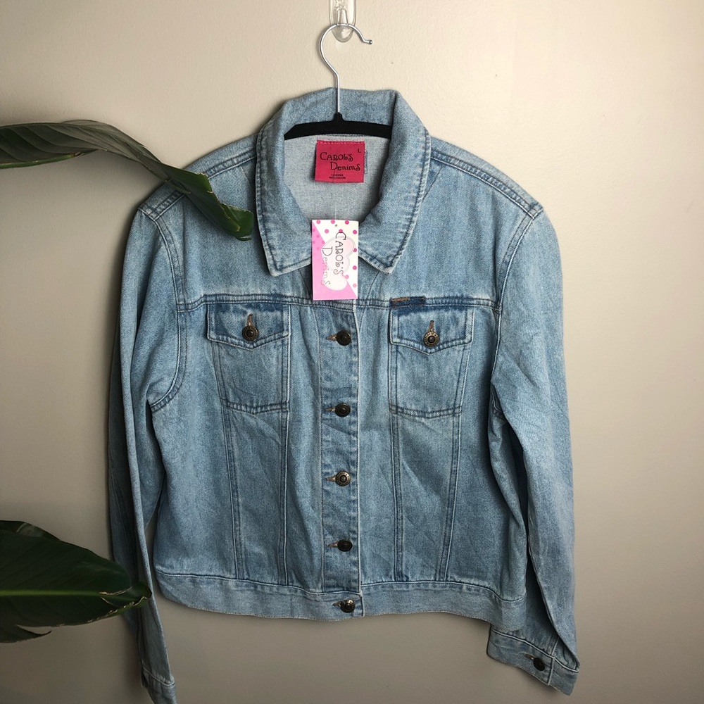 100% cotton Carol’s Denims jacket